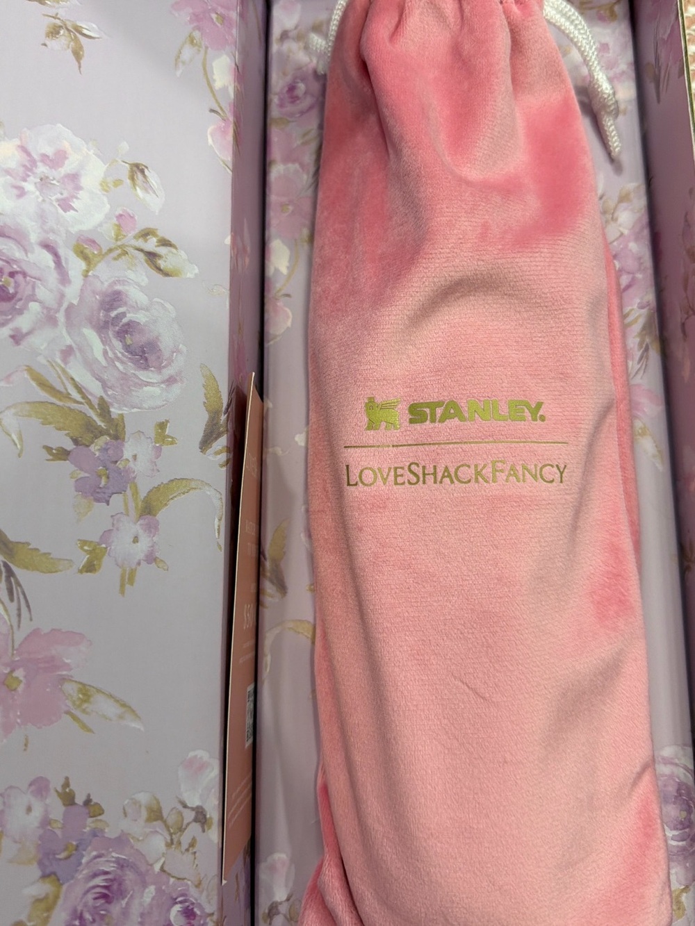 Rare Stanley x LoveShackFancy Blooming Heirloom All Day Slim Bottle NIB - Picture 4 of 6